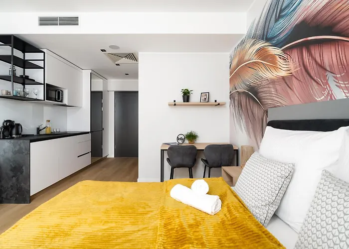 شقة Wolnosci 6 Self Check-in 24h بوزنان